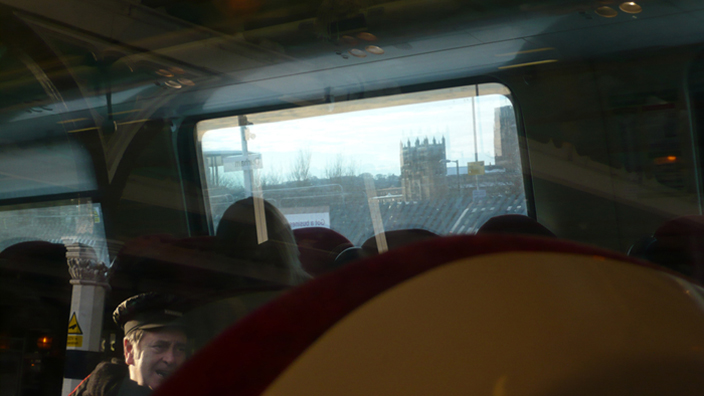 The World Heritage Site as seen from Durham Railway Station.